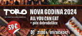 Toro Latin GastroBar Nova godina 2024
