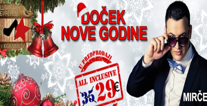 Dočekajte Novu godinu u kafani Štikla i Burence