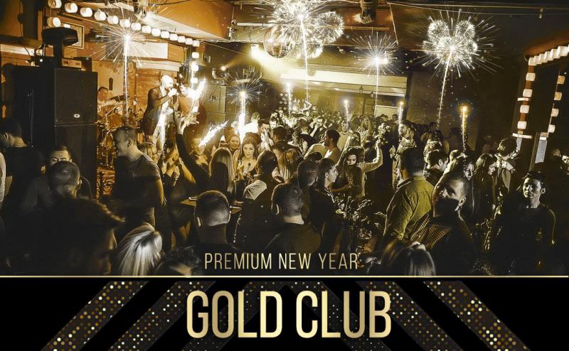 Doček Nove godine u klubu Gold