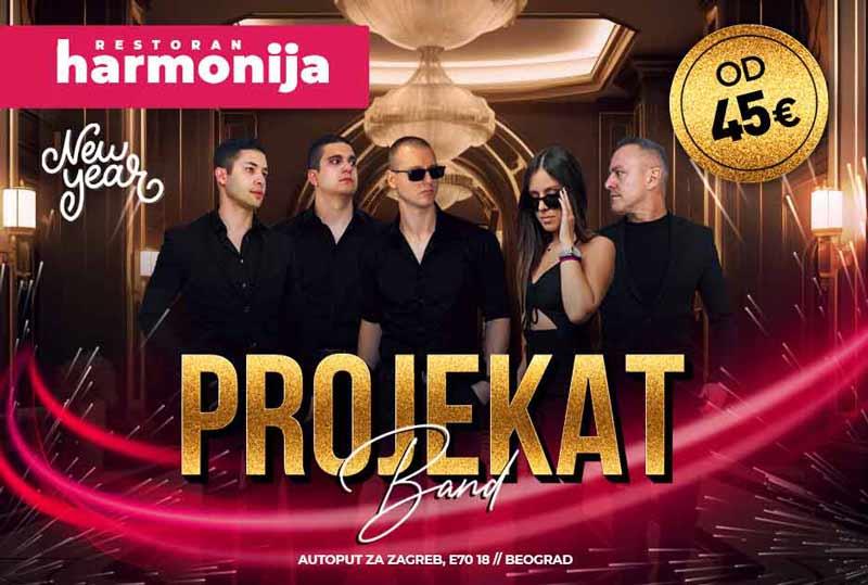 Restoran Harmonija Nova godina 2025 - Vrhunski provod uz Projekat bend