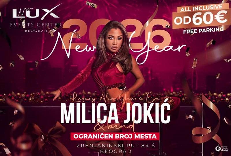 New LUX Events Center Nova godina 2026 - doček za pamćenje!