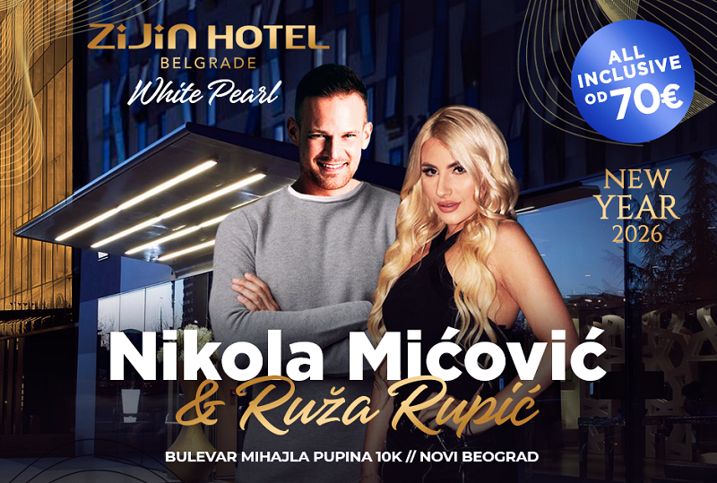 Zijin Hotel Belgrade Nova godina - glamurozna proslava na Novom Beogradu