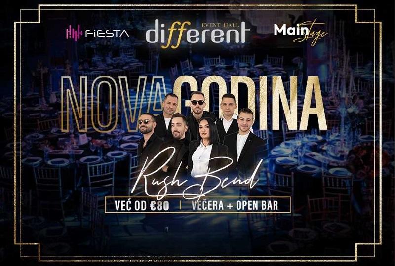 Different Event Hall Nova godina - sinergija luksuza, glamura i vrhunske zabave