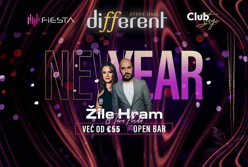 Different Event Hall Club Stage Nova godina - sjajna lokacija za provod za pamćenje