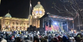 Docek Nove godine na Trgu Beograd 2018