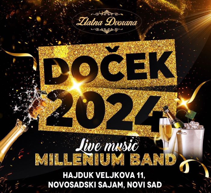 Zlatna Dvorana Nova godina Novi Sad