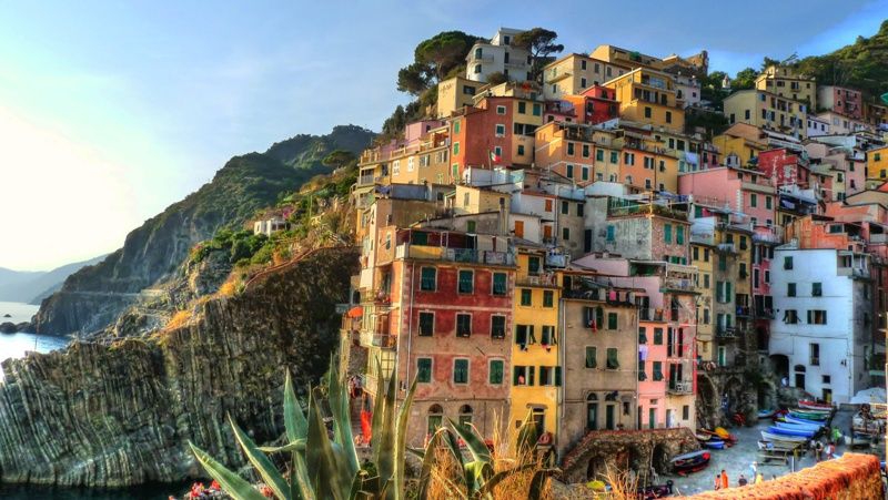 Cinque Terre Đenova Nova godina slike