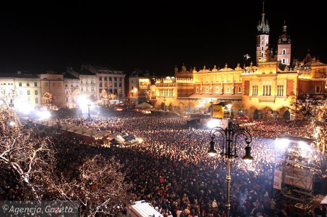 Krakov Nova godina slike 2024