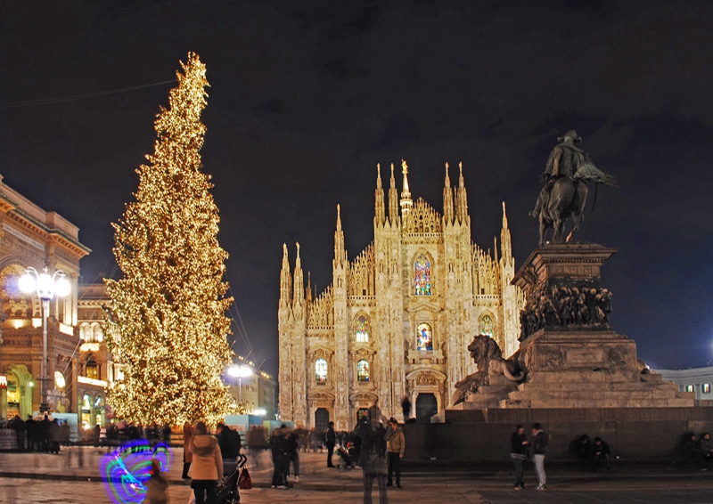 Milano doček Nove godine 2024