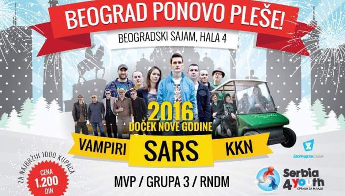 Arhiva: Beograd ponovo pleše - SARS doček 2017.