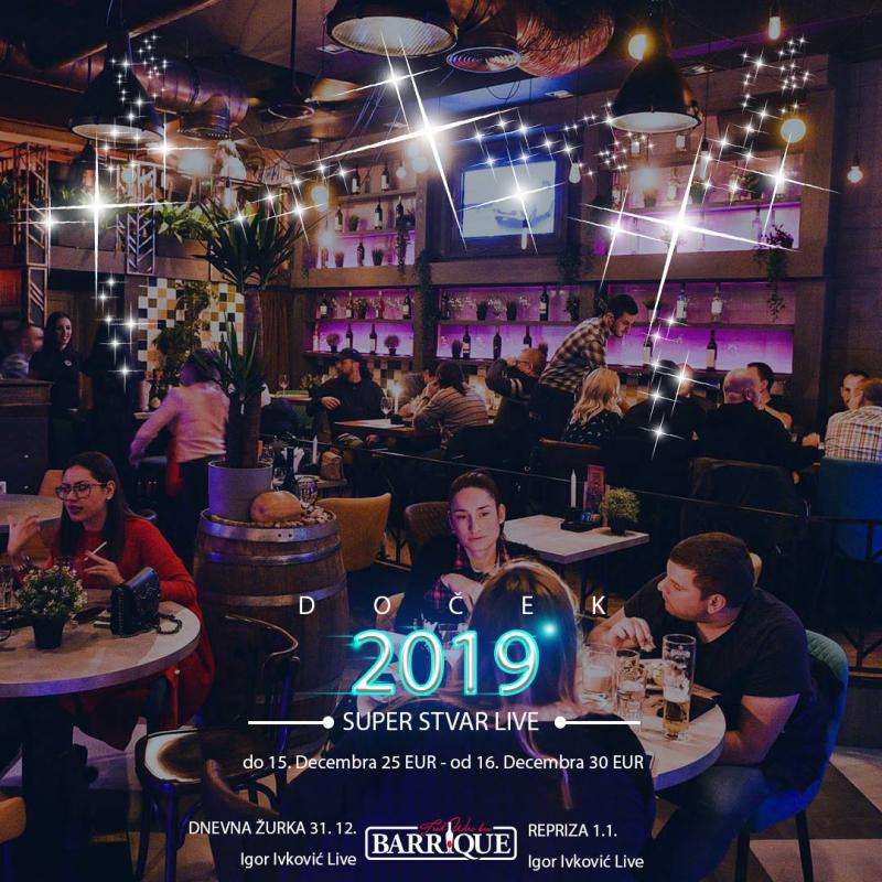 BARRIQUE wine & food bar- Nova Godina!