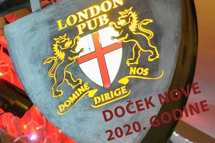 Doček 2019. u London pabu!