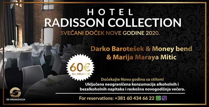 hotel radisson nova godina