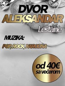 Dvor Aleksandar Lestane Nova godina