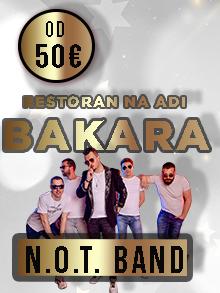 Restoran kafana Bakara Nova godina