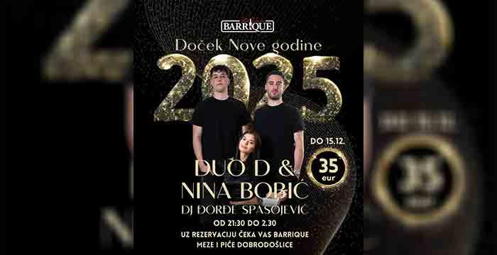 restoran barrique nova godina