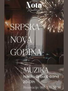 Hotel Nota srpska Nova godina