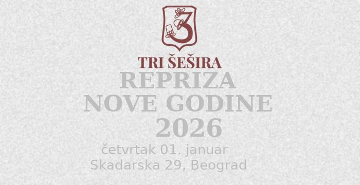 Tri šešira repriza Nove godine
