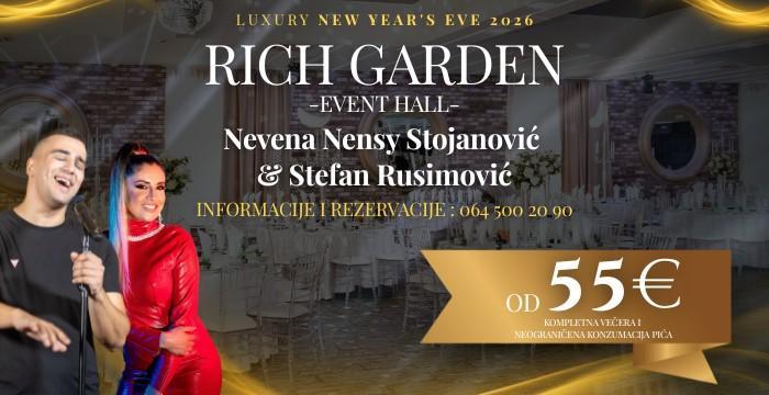 Restoran Rich garden Nova godina
